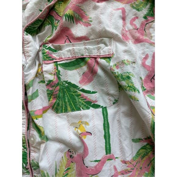 8 Oak Lane Women's Monkeys Long Sleeve Cotton Shorts Set, L/XL $89 B31 - Picture 7 of 8